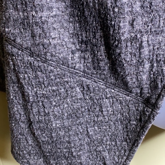 Eileen Fisher Waterfall Heather Gray Cardigan XS - Picture 3 of 12